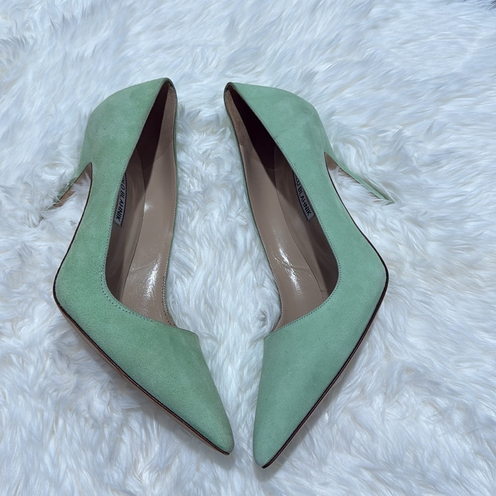 Manolo Blahnik BB pump 105 size 41.5EU - Picture 10 of 10